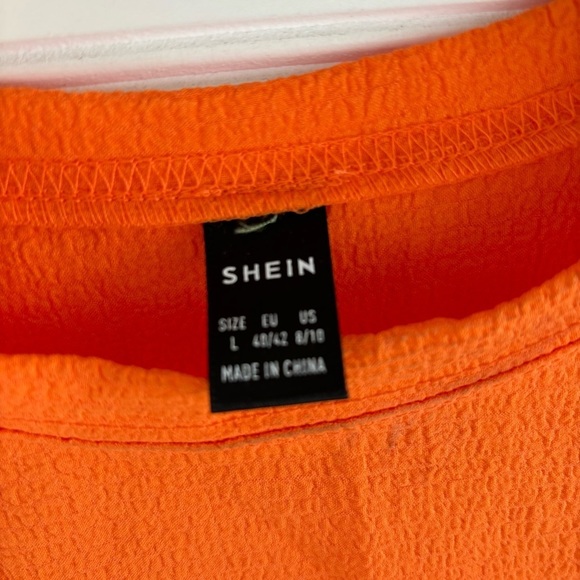 Puff sleeve blouse Size L 8/10 New - Picture 4 of 7